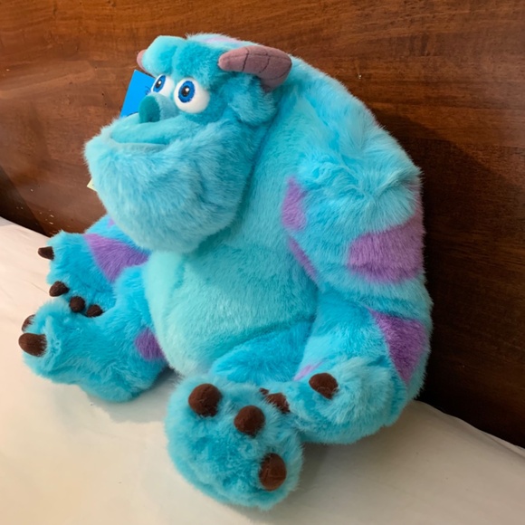 Disney Pixar Collection Monsters INC Sully Plush Toy & Sully Spinning Toy - Picture 5 of 14